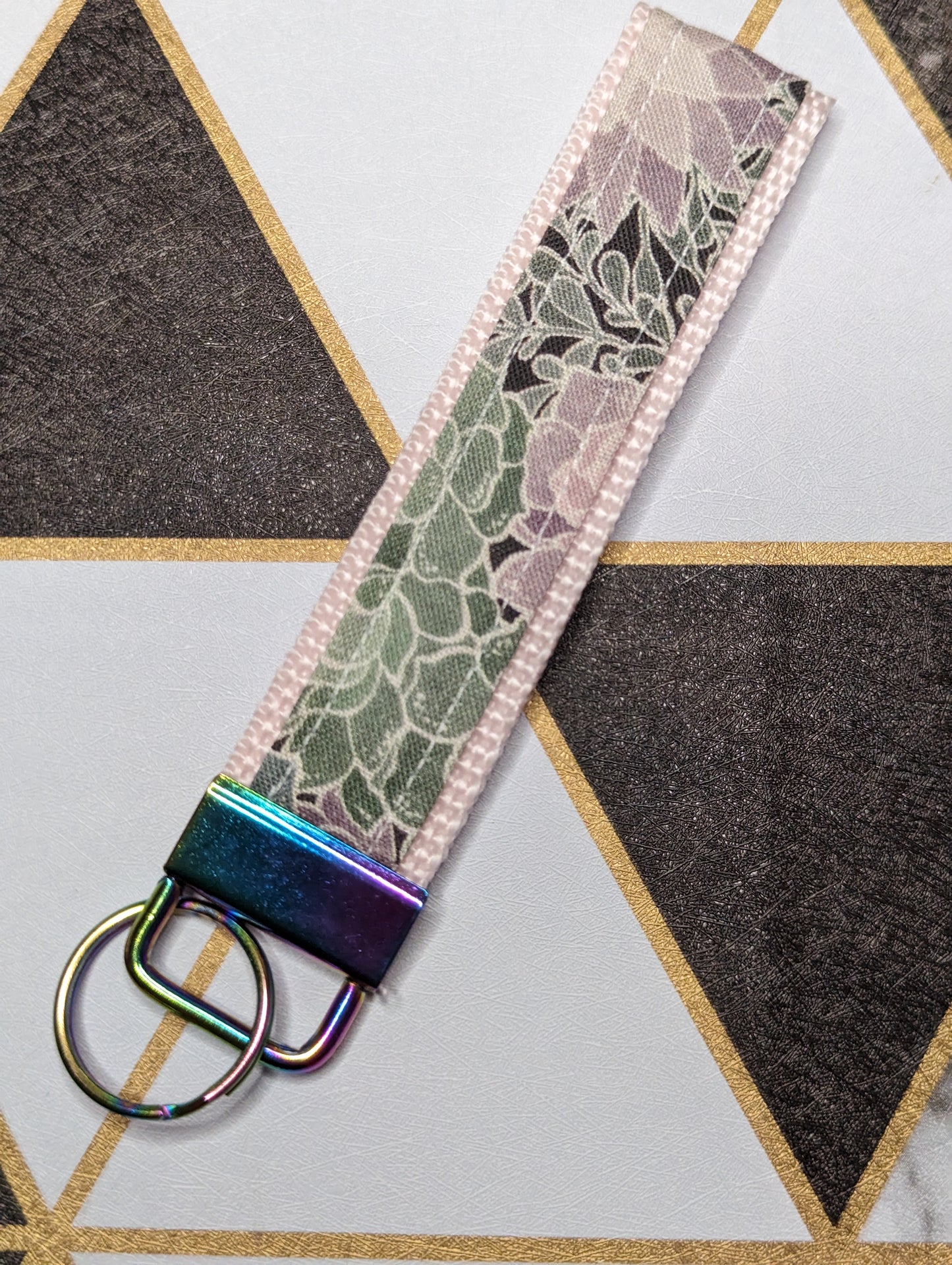 Succulent Keychain Strap