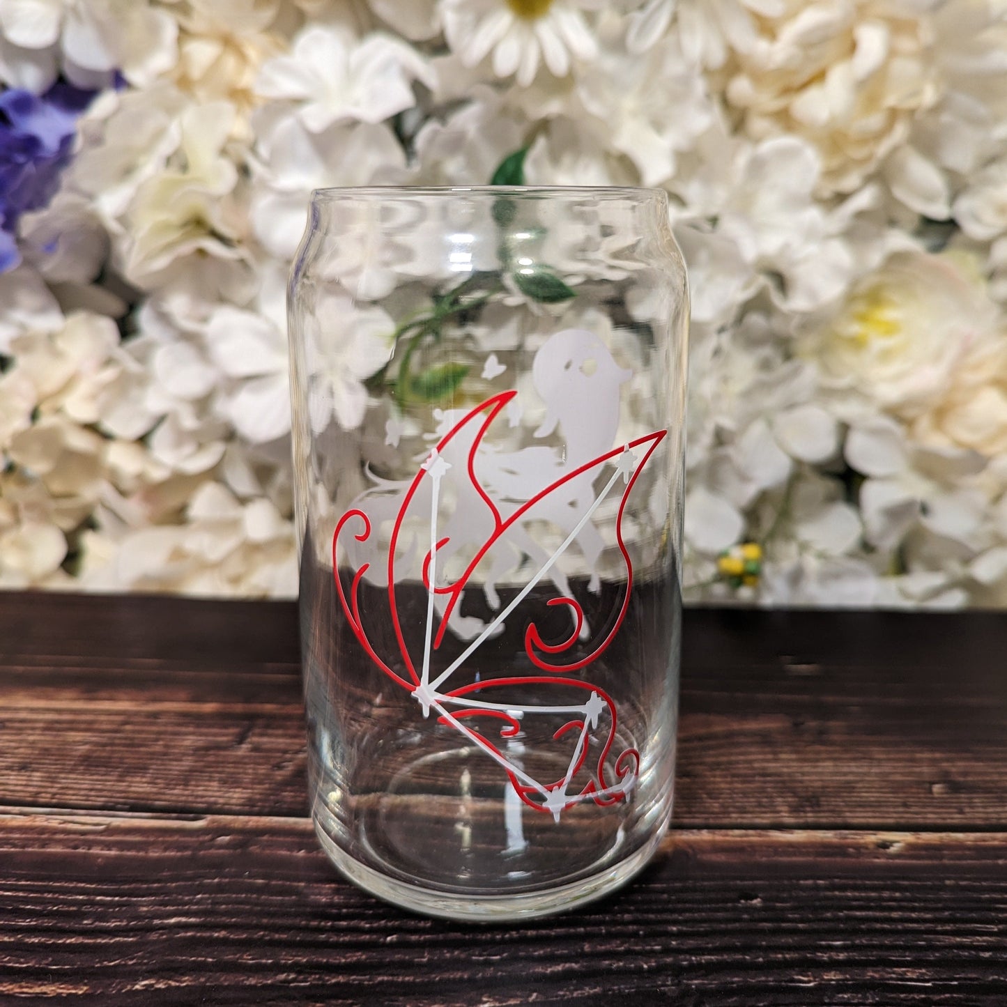 Hu Tao Burst Constellation Color Changing Glass Cup 16oz