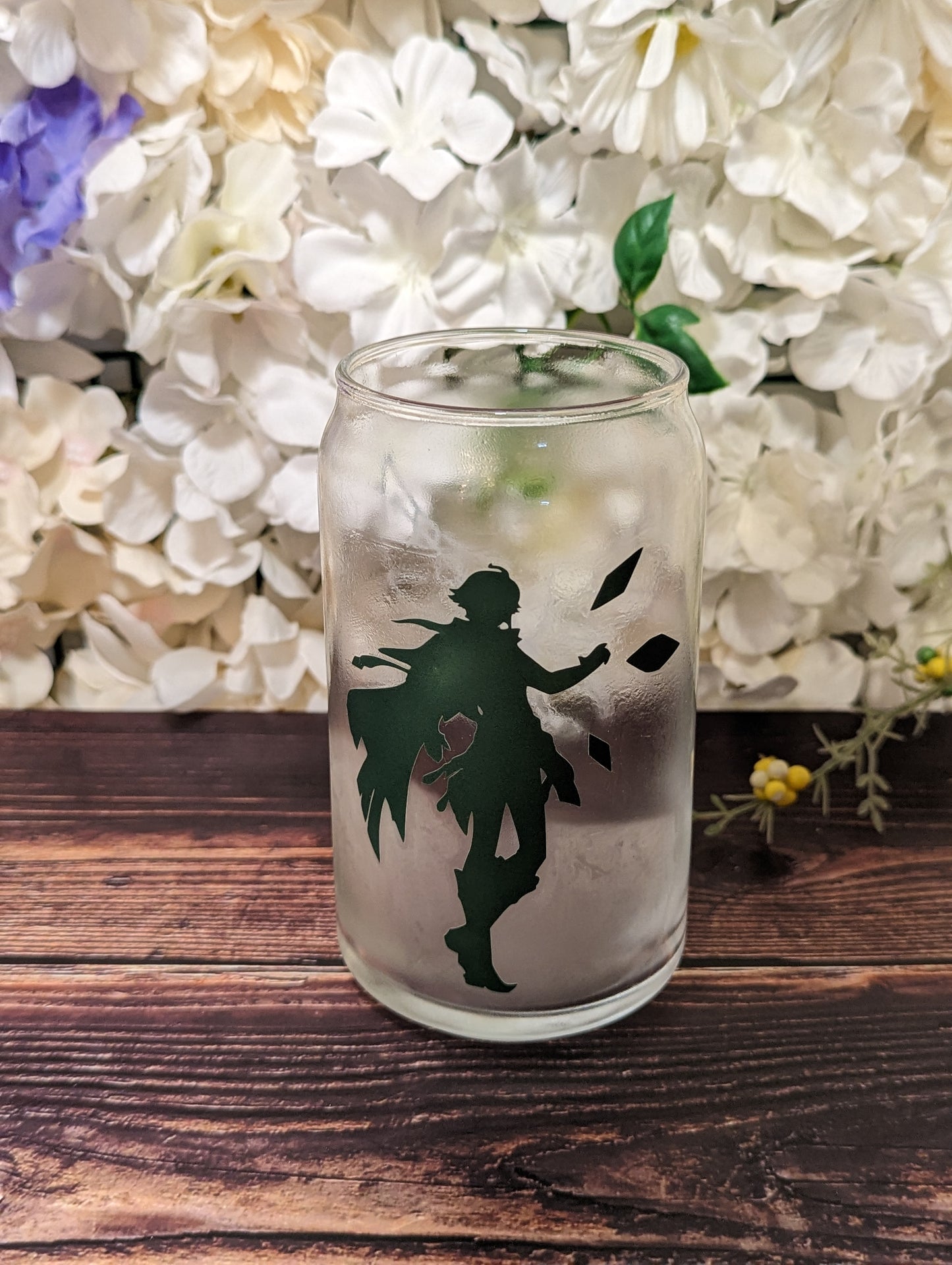 Alhaitham Burst Constellation Color Changing Glass Cup 16oz