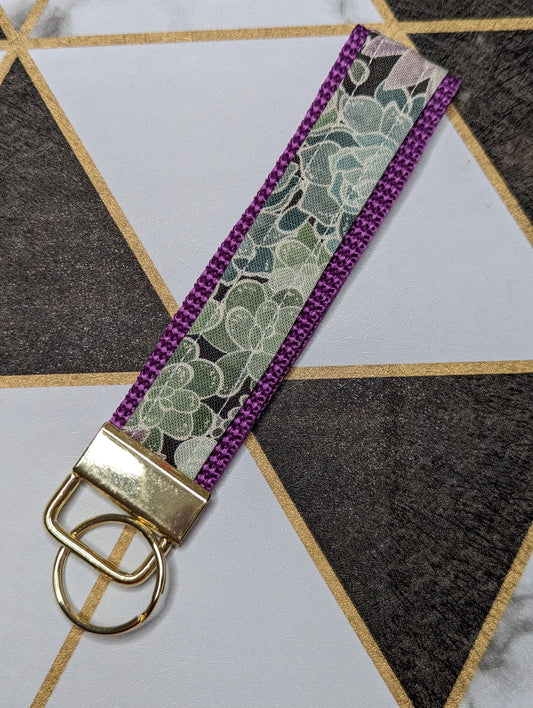 Succulent Keychain Strap