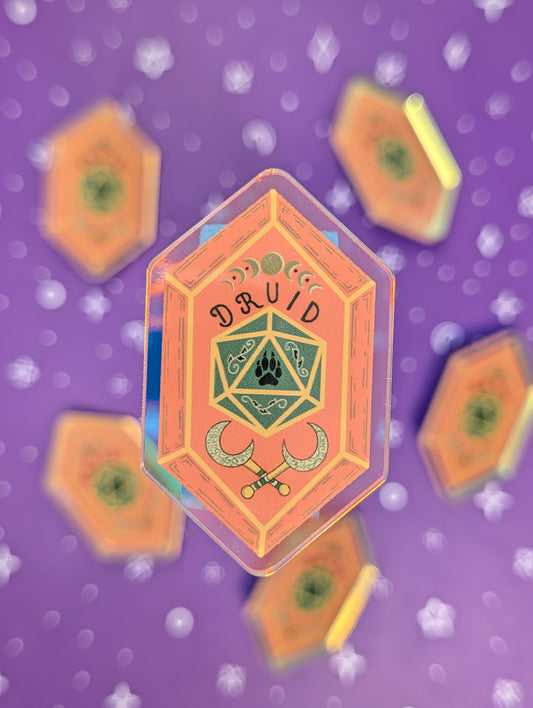 Druid Holographic Pin