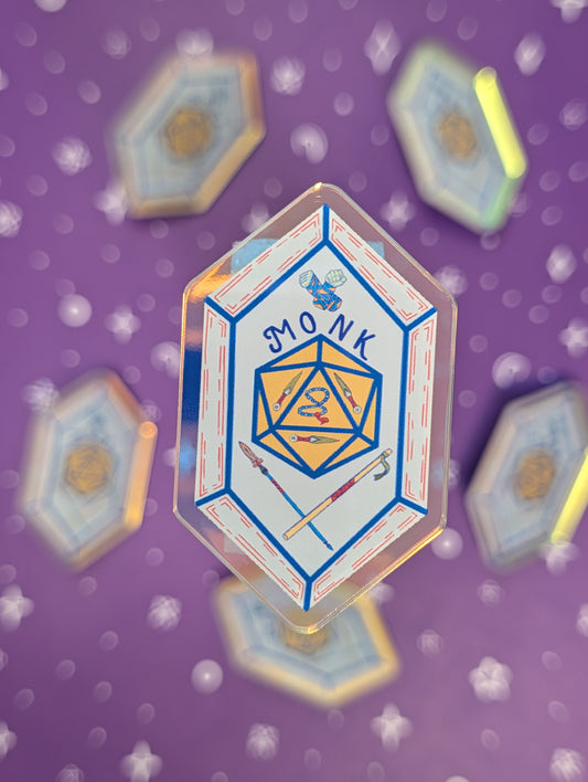 Monk Holographic Pin