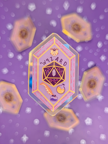Wizard Holographic Pin