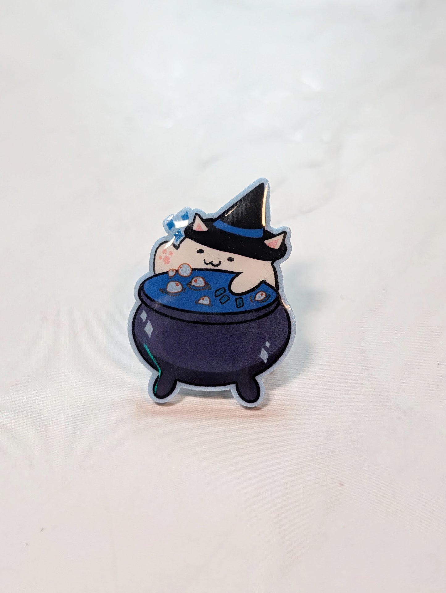 Witch Cat Pin