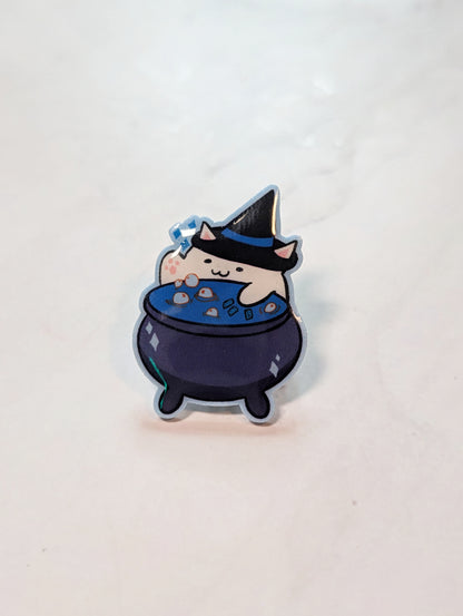 Witch Cat Pin