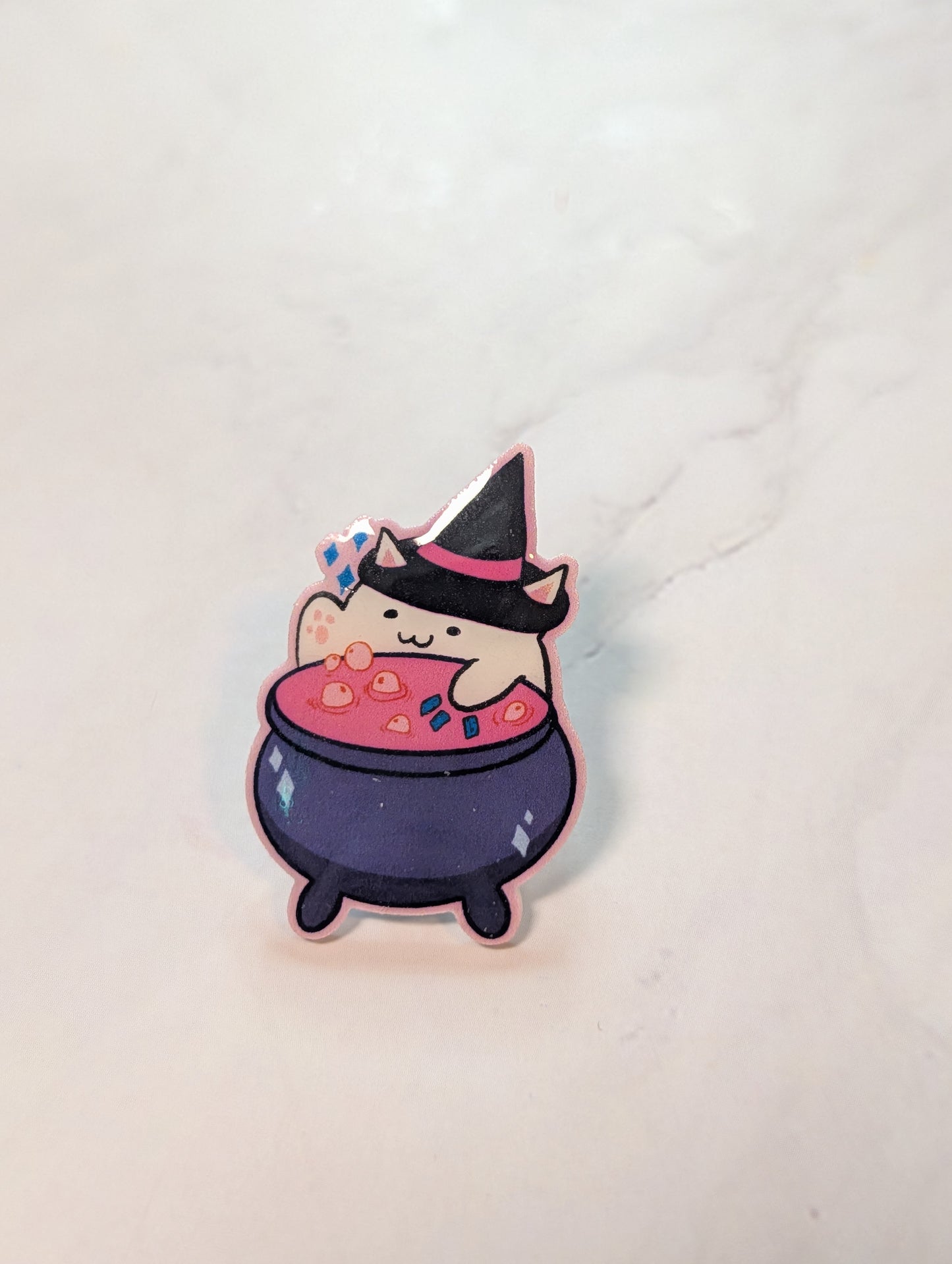 Witch Cat Pin