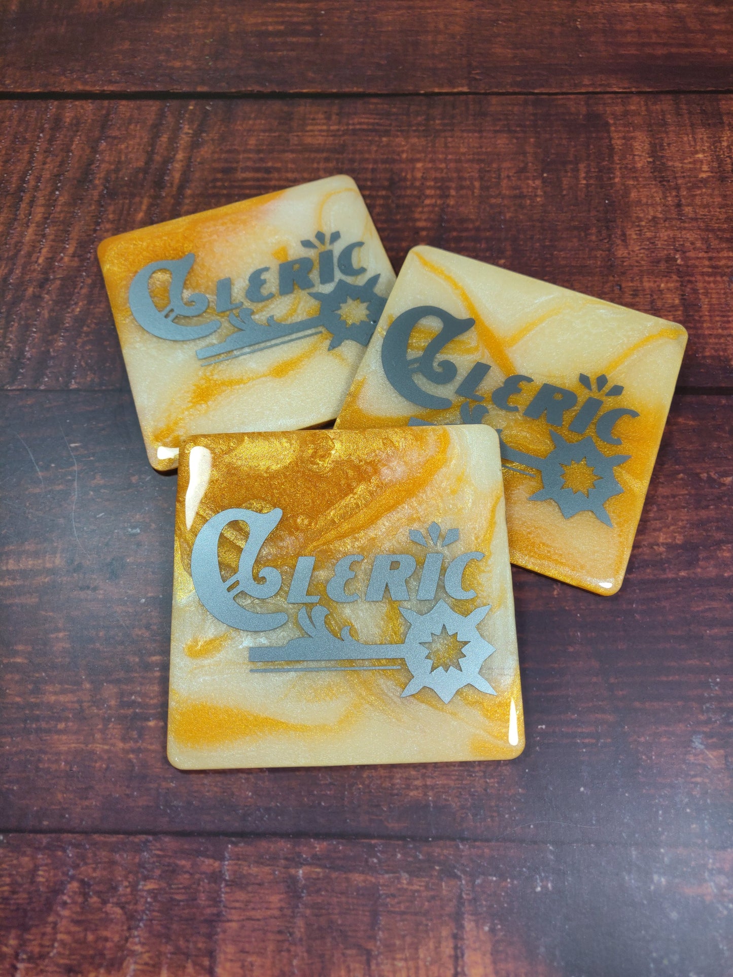 Build Your Party Resin Pour Coaster Set