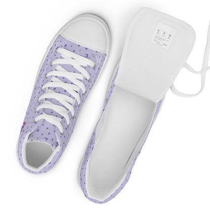 Magical Bitch Energy Men’s high top canvas shoes